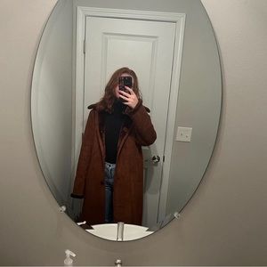Brown Faux Fur Coat